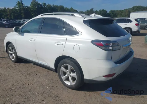 2012 Lexus Rx 350 z USA, uszkodzony, nr VIN 2T2BK1BA9CC147535